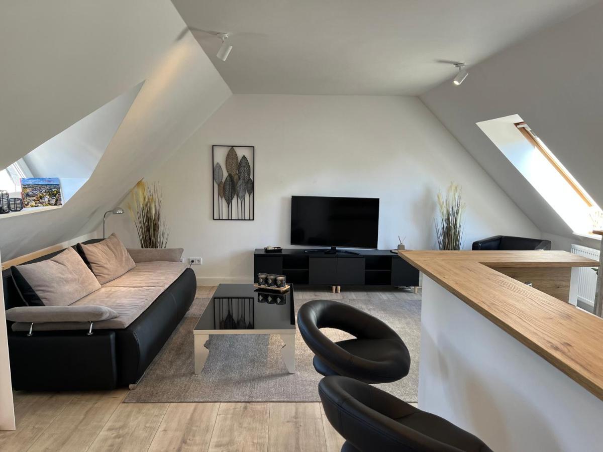 Attraktives Appartement Im Stadtzentrum Plauen Balkon Lift Eksteriør bilde
